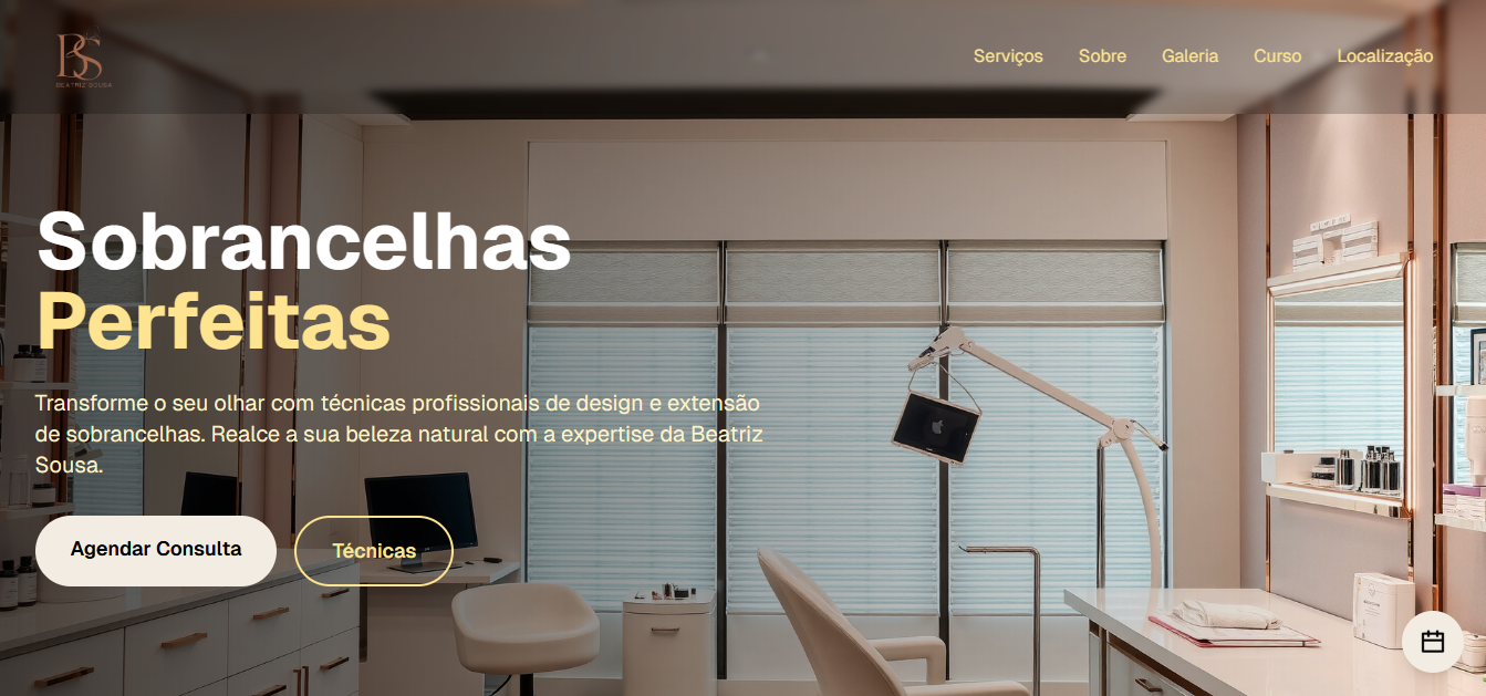 Site Institucional com Agendamento